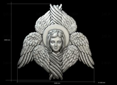 Angels (AN_0199) 3D model for CNC machine