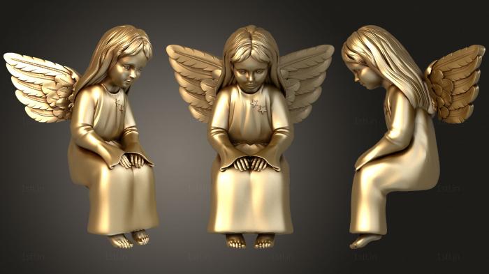 Angels (AN_0201) 3D model for CNC machine