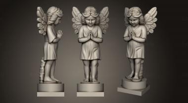 Angels (AN_0249) 3D model for CNC machine