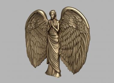 Angels (AN_0259) 3D model for CNC machine