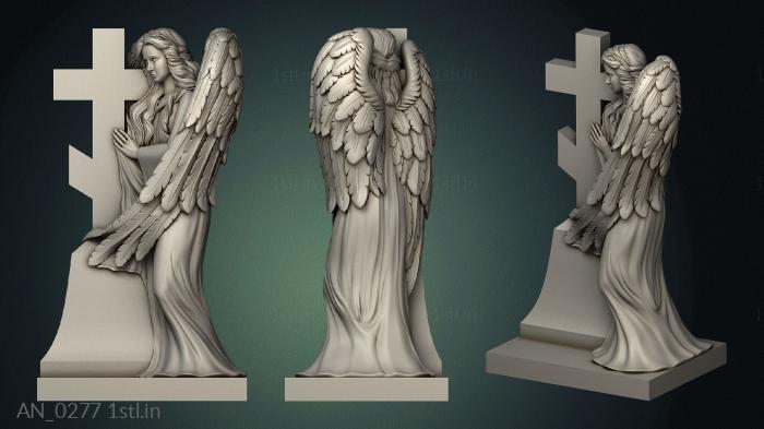 Angels (AN_0277) 3D model for CNC machine