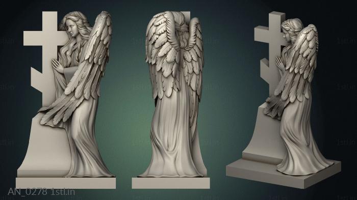 Angels (AN_0278) 3D model for CNC machine