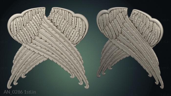 Angels (AN_0286) 3D model for CNC machine