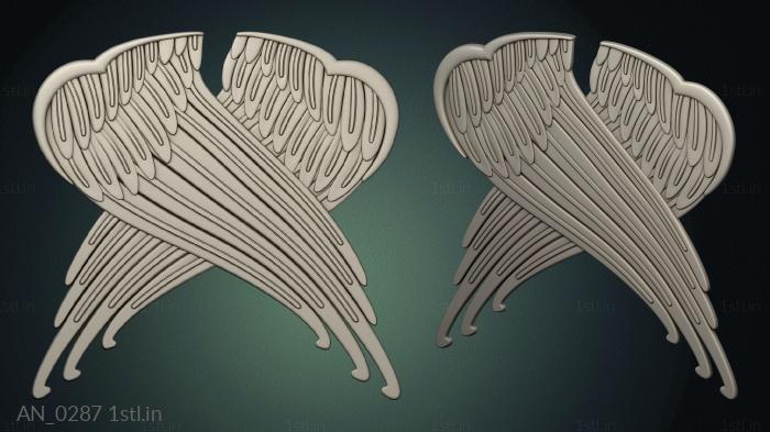 Angels (AN_0287) 3D model for CNC machine