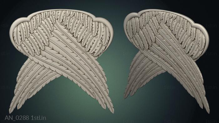 Angels (AN_0288) 3D model for CNC machine