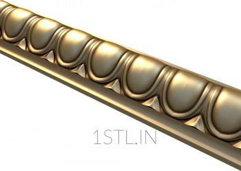 Baguette (BG_0010) 3D model for CNC machine