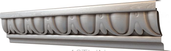 Baguette (BG_0015-1) 3D model for CNC machine