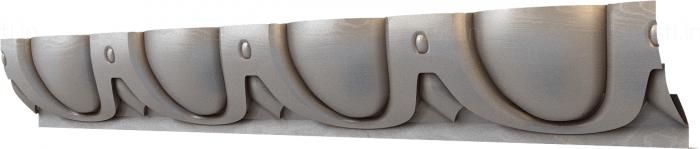 Baguette (BG_0015-3) 3D model for CNC machine