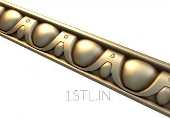 Baguette (BG_0015) 3D model for CNC machine