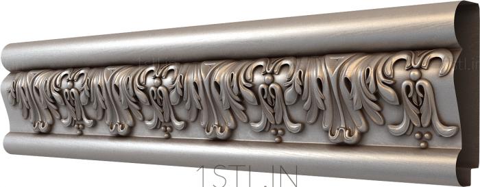 Baguette (BG_0114-1) 3D model for CNC machine