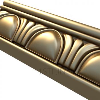 Baguette (BG_0143) 3D model for CNC machine