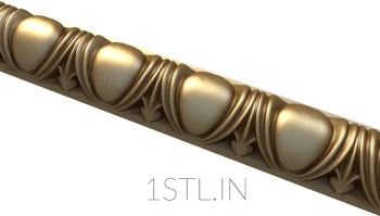 Baguette (BG_0188-9) 3D model for CNC machine