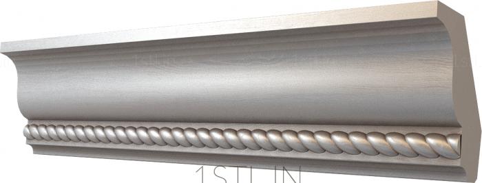 Baguette (BG_0243-1) 3D model for CNC machine