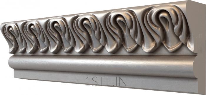 Baguette (BG_0260-9) 3D model for CNC machine
