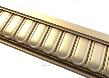 Baguette (BG_0284-9) 3D model for CNC machine