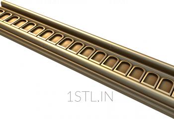 Baguette (BG_0389) 3D model for CNC machine