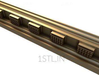 Baguette (BG_0402) 3D model for CNC machine