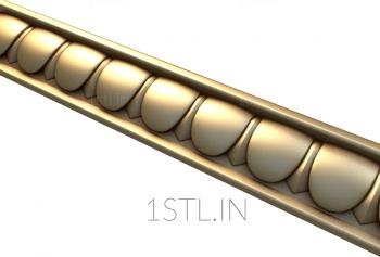 Baguette (BG_0425) 3D model for CNC machine