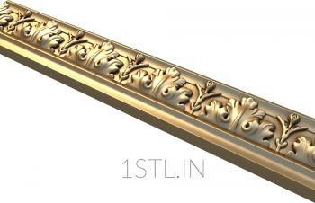 Baguette (BG_0445) 3D model for CNC machine