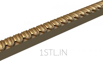 Baguette (BG_0480) 3D model for CNC machine