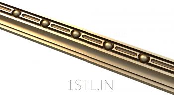 Baguette (BG_0484-9) 3D model for CNC machine