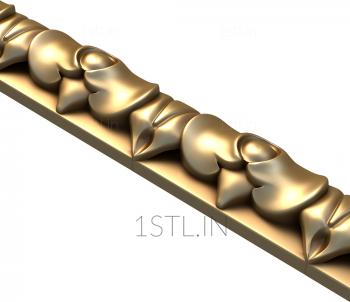 Baguette (BG_0507) 3D model for CNC machine