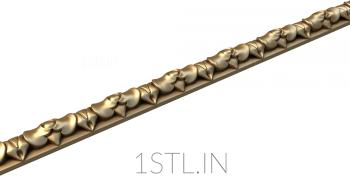 Baguette (BG_0507) 3D model for CNC machine