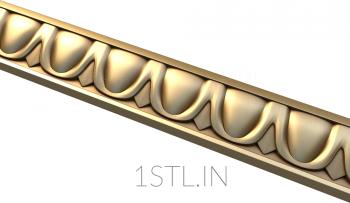 Baguette (BG_0532-9) 3D model for CNC machine