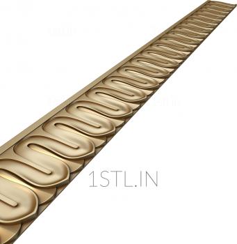 Baguette (BG_0540) 3D model for CNC machine