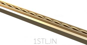 Baguette (BG_0588-9) 3D model for CNC machine