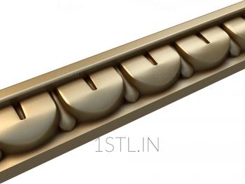 Baguette (BG_0690) 3D model for CNC machine