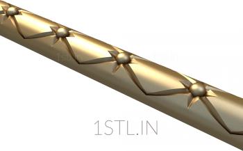 Baguette (BG_0702) 3D model for CNC machine