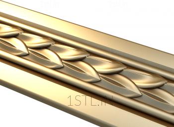 Baguette (BG_0742) 3D model for CNC machine