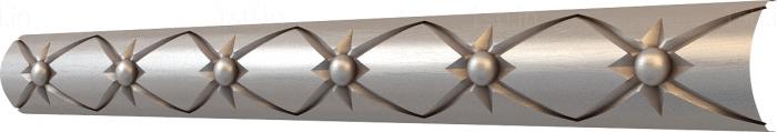 बगुएट (BG_0752) सीएनसी मशीन के लिए 3D मॉडल