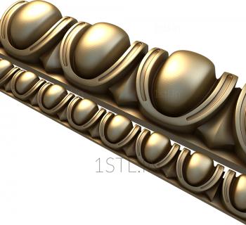 Baguette (BG_0781) 3D model for CNC machine