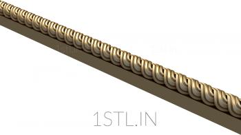 Baguette (BG_0797) 3D model for CNC machine