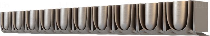Baguette (BG_0818) 3D model for CNC machine