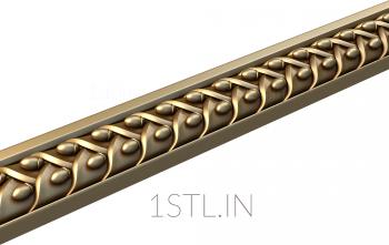 Baguette (BG_0890) 3D model for CNC machine