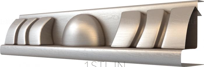 Baguette (BG_0932) 3D model for CNC machine