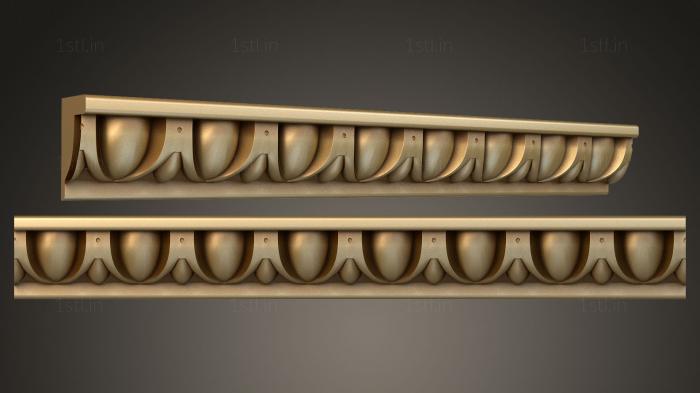 Baguette (BG_1012) 3D model for CNC machine