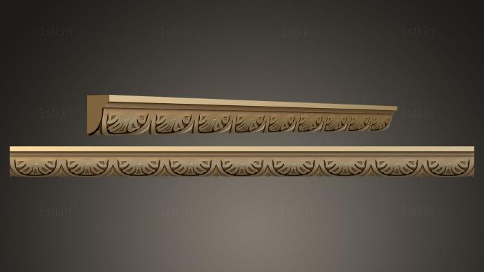 Baguette (BG_1021) 3D model for CNC machine