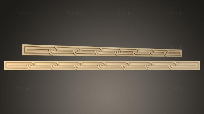 Baguette (BG_1037) 3D model for CNC machine