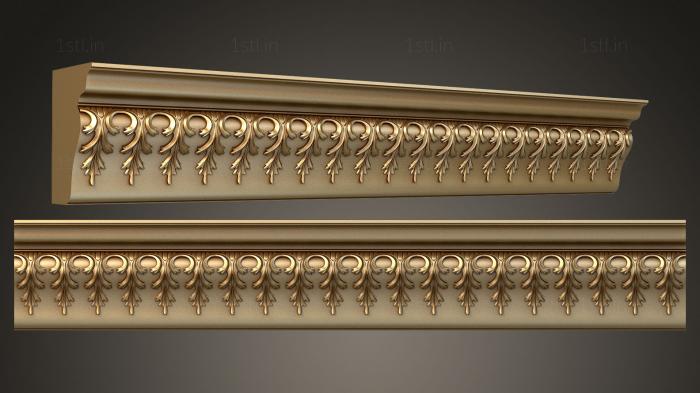 Baguette (BG_1045) 3D model for CNC machine