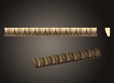 Baguette (BG_1058) 3D model for CNC machine