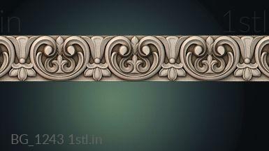 Baguette (BG_1243) 3D model for CNC machine