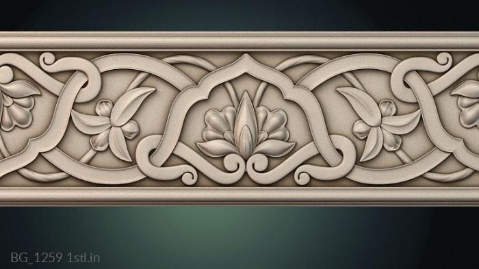 Baguette (BG_1259) 3D model for CNC machine