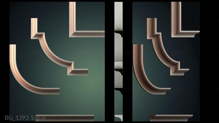 बगुएट (BG_1293) सीएनसी मशीन के लिए 3D मॉडल