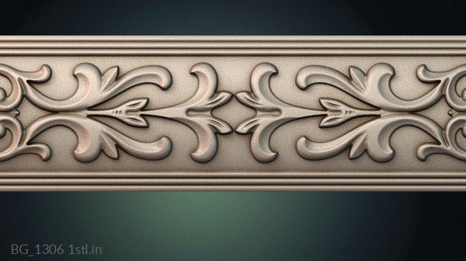 बगुएट (BG_1306) सीएनसी मशीन के लिए 3D मॉडल