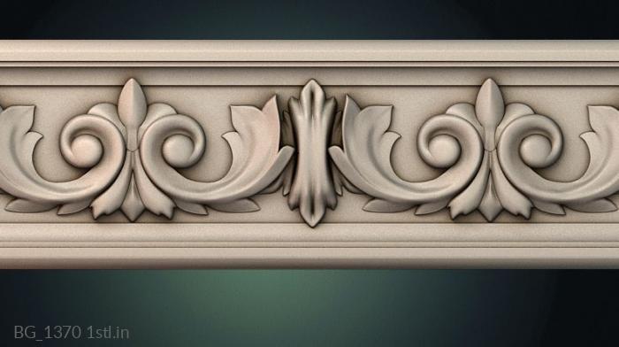 Baguette (BG_1370) 3D model for CNC machine