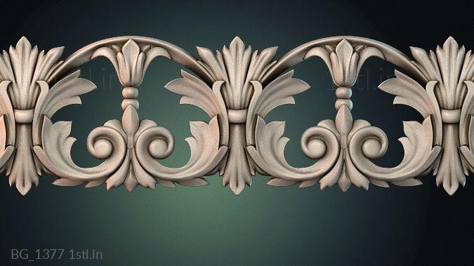 Baguette (BG_1377) 3D model for CNC machine